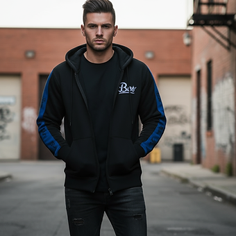 Priscilla Bos Zip Hoodie