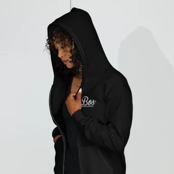 Priscilla Bos Unisex Zip Hoodie - Image 5