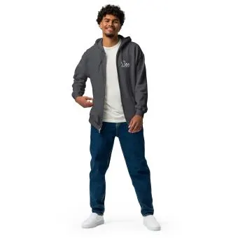 Priscilla Bos Unisex Zip Hoodie - Image 2