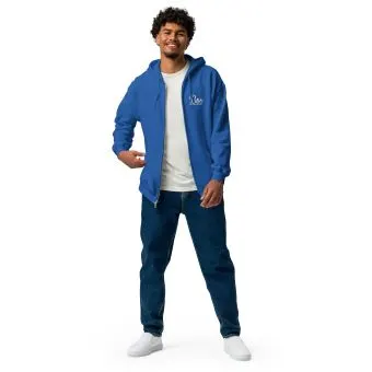 Priscilla Bos Unisex Zip Hoodie - Image 4