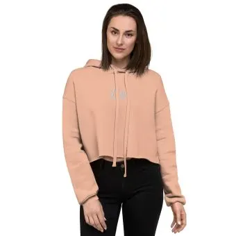 Priscilla Bos Crop Hoodie - Image 2