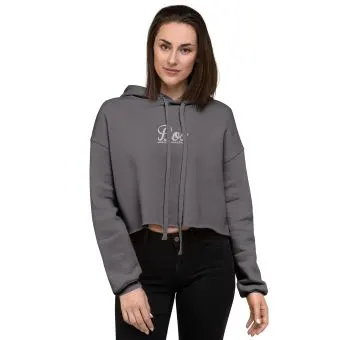 Priscilla Bos Crop Hoodie - Image 3