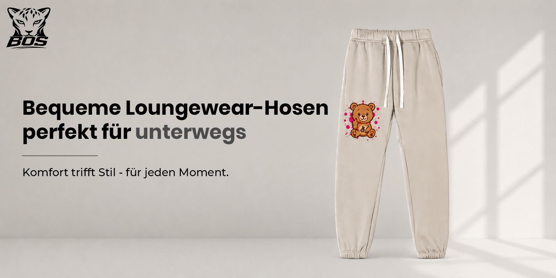 Bequeme Loungewear-Hosen – perfekt für unterwegs