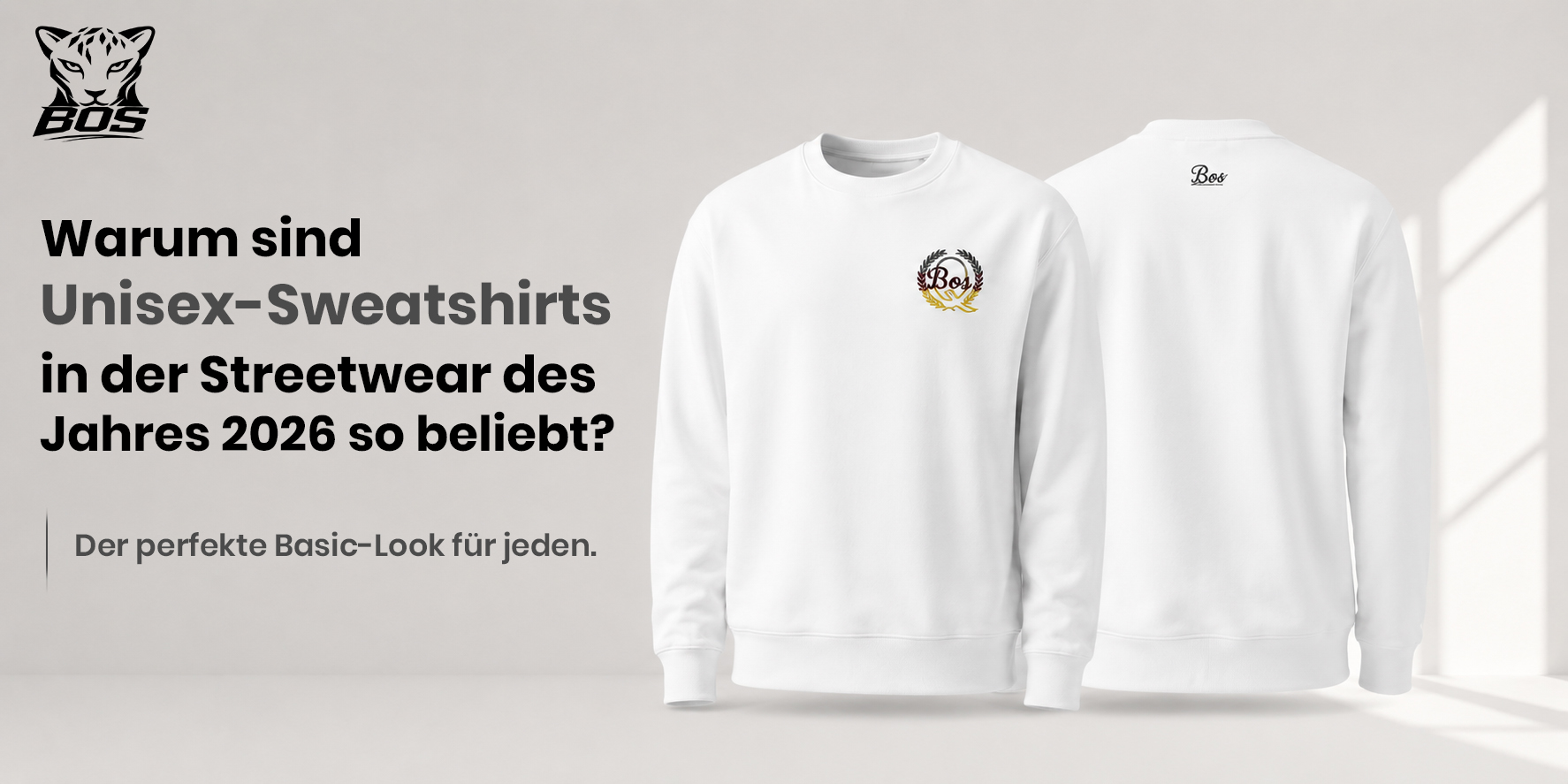 Warum sind Unisex-Sweatshirts in der Streetwear des Jahres 2026 so beliebt_