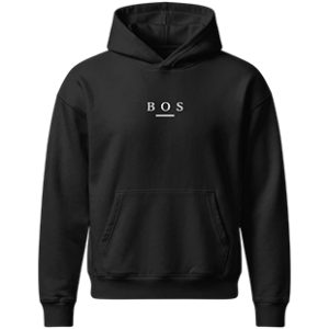 Unisex relaxed mid-weight hooded sweatshirt